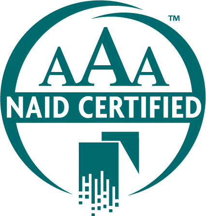 NAID AAA Certified badge